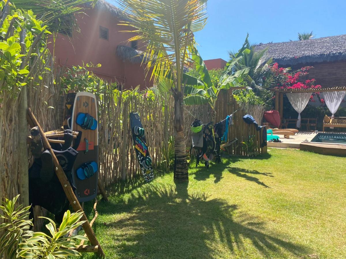 Vila Gara Kite House - Ilha Do Guajiru Итарема Екстериор снимка